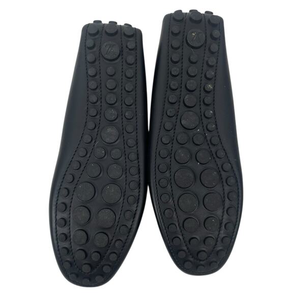 Louis Vuitton Gloria Leather Flat Loafers Blue LV Pop Monogram Size 40 - Picture 10 of 13